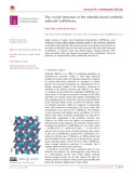 Sicher-2023-Acta Crystallographica Section E Crystallographic Communications-vor.pdf.jpg
