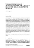 Dangschat-2024-Verkehrspolitik und Mobilitaetsverhalten  Bei der naechste...-vor.pdf.jpg