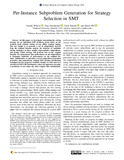 Wilson-2025-Per-Instance Subproblem Generation for Strategy Selection in SMT-vor.pdf.jpg