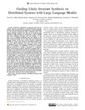 Xia-2025-Guiding Likely Invariant Synthesis on Distributed Systems with L...-vor.pdf.jpg