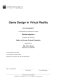 Guercay Onur - 2021 - Game Design in Virtual Reality.pdf.jpg